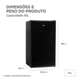 Frigobar Midea Inverter 93 Litros thumbnail