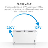 Freezer Horizontal Midea 508 Litros 2 Tampas Inverter thumbnail