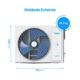 Ar Condicionado Cassete Plus Inverter - 36.000 BTU/H Frio 220V thumbnail
