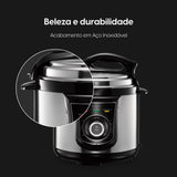 Panela de Pressão Elétrica Elgin 4L thumbnail