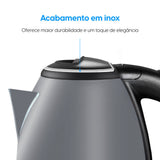 Chaleira Elétrica Elgin Lunar Inox 2L 220V thumbnail